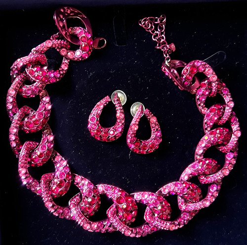 Swarovski schmuckset halskette - schmuckset,