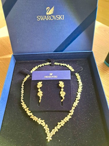 Swarovski schmuckset halskette - schmuckset,