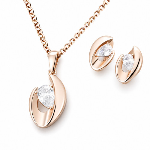 Damen schmuck set - set, rose