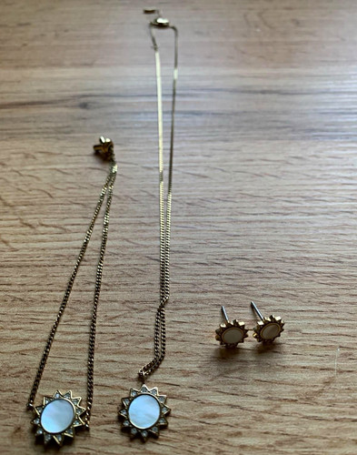 Fossil schmuckset halskette - fossil,