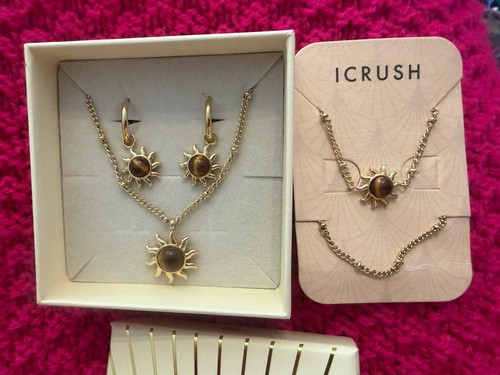 Icrush schmuckset sonne - schmuckset,