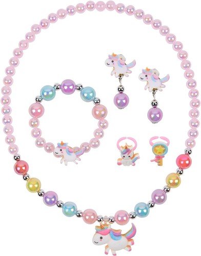 Einhorn schmuckset stück - 6,