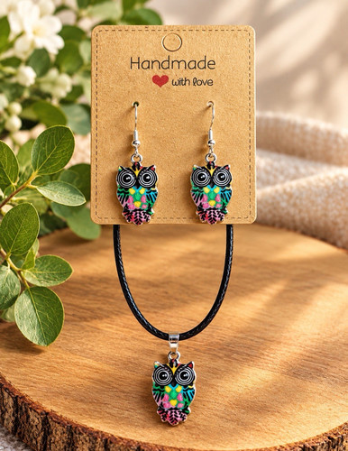 Handmade schmuckset kette - handmade, &