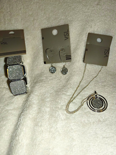 Vsl schmuckset silberfarben - vsl,