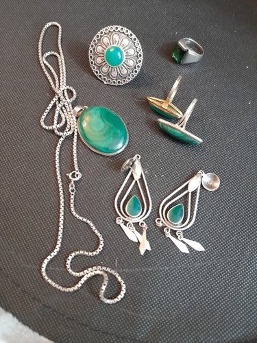 925 silber schmuckset ringe - 925,