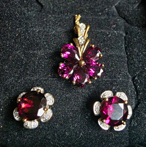 Schmuckset gold halskette - schmuckset,
