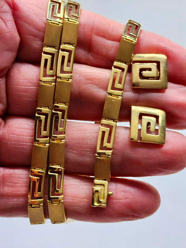 Gold 585 schmuckset halskette - gold,