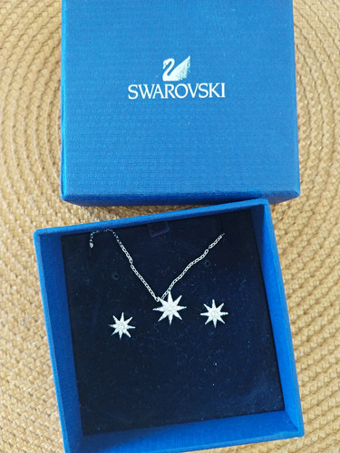 Swarovski schmuckset halskette - schmuckset,