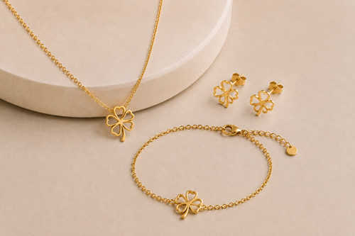 Célinor kleeblatt schmuckset - célinor,