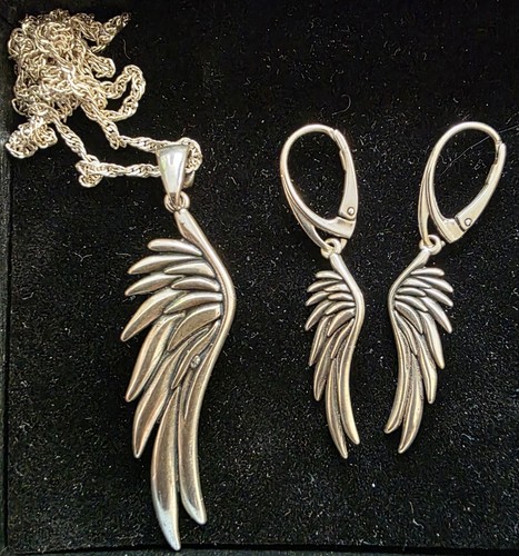 Engelsflügel schmuck set 925 - schmuck,