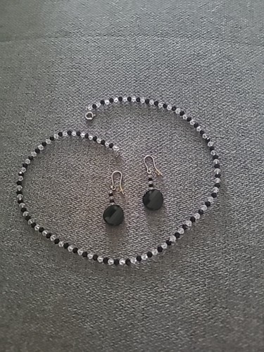 Kette und ohrringe set - kette,