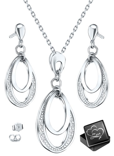 Schmuck set kette mit - schmuck-set,