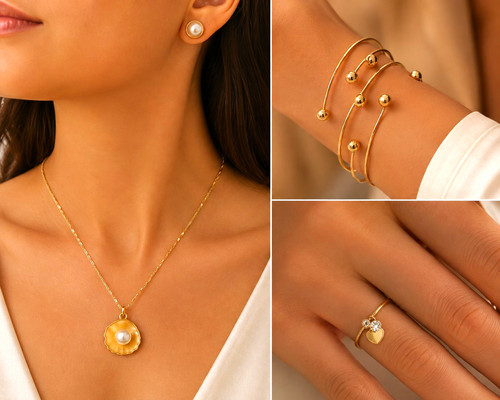 Schmuckset metall - schmuckset,