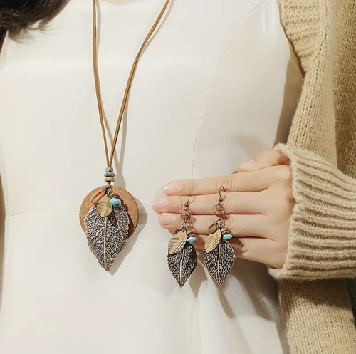 Schmuckset boho vintage stil - schmuckset,