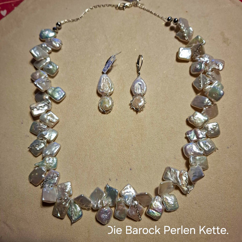 Schmuckset barockperlen - schmuckset,