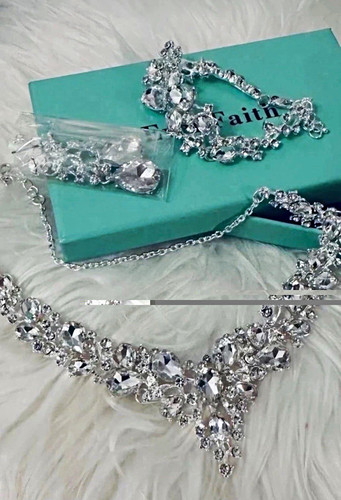 Faith schmuckset silberfarben - faith,