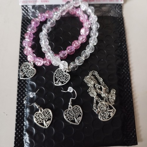 Schmuckset ohrringe kette und - schmuckset,