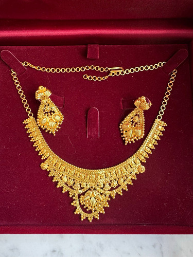 916 gold schmuckset karat - schmuckset,