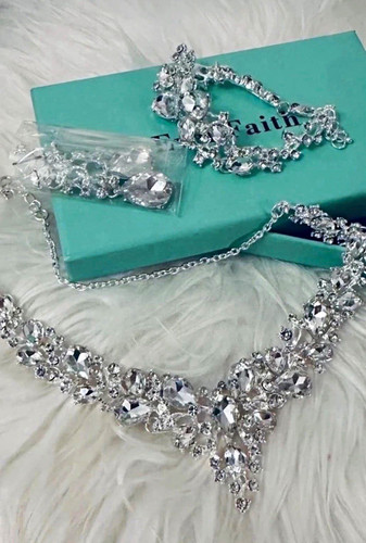 Faith schmuckset silberfarben - schmuckset,