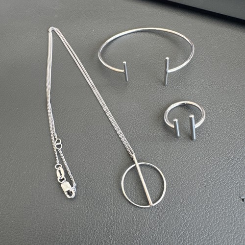 Luamaya set silber - set, kette