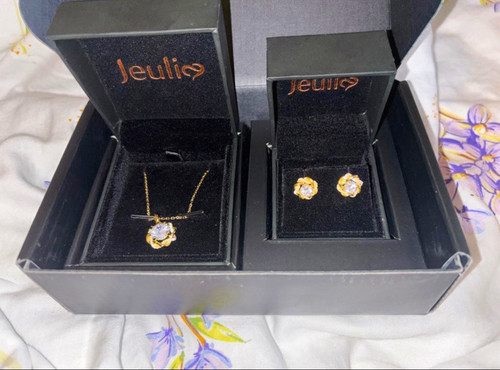 Jeulia schmuckset halskette - schmuckset, &