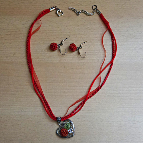Schmuckset halskette - halskette, &