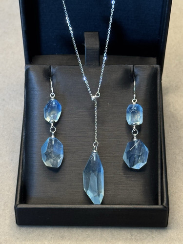 Set kette anhänge ohrringe - set,