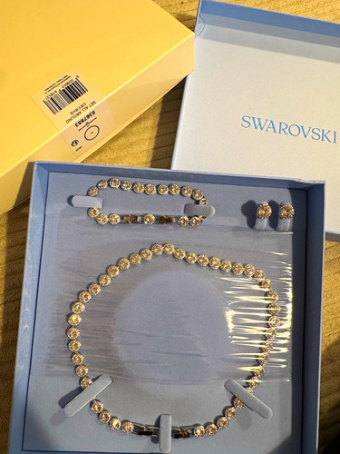 Swarovski schmuckset silber - swarovski,