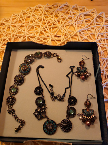 Schmuckset bronze metall - bronze,