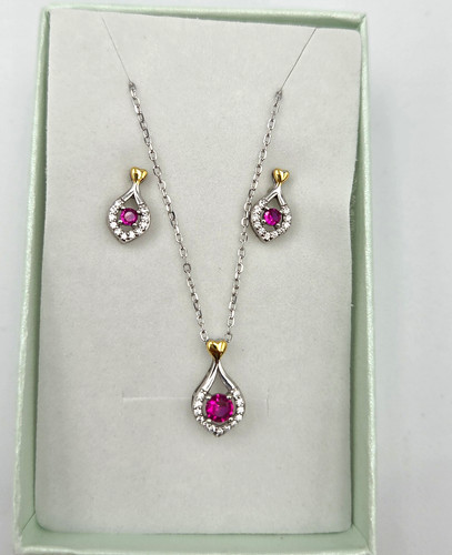 Schmuckset halskette mit - schmuckset,