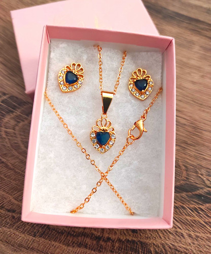 Schmuckset halskette mit - schmuckset,